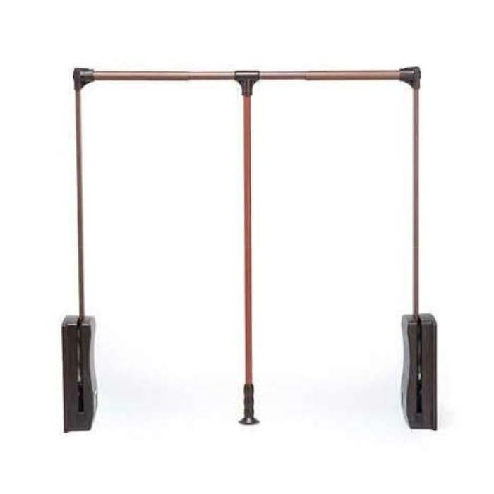 Hettich Wardrobe Lift 960 mm - Mocha Finish