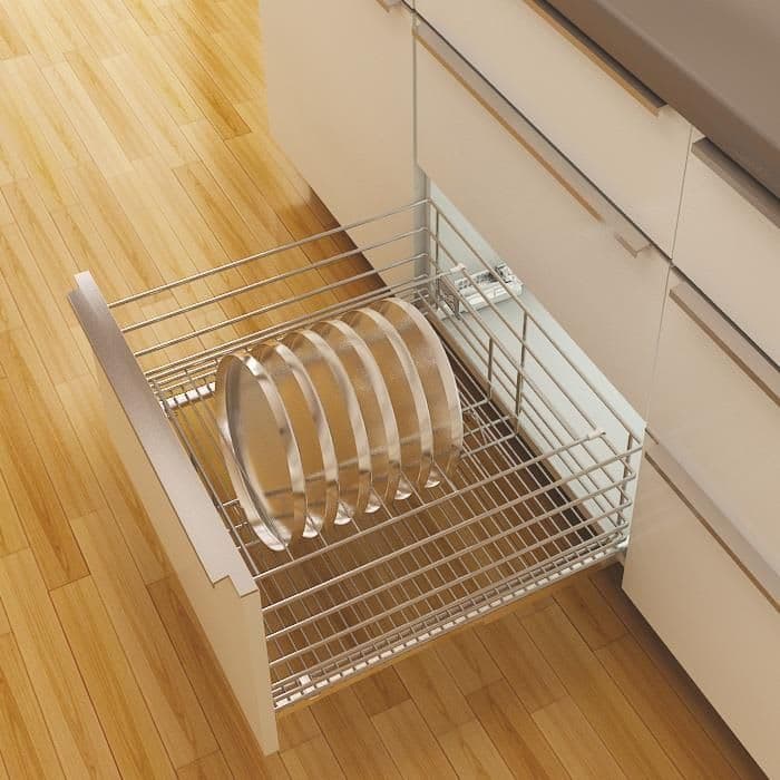 Hettich Stainless Steel Inlets Thali Inlet 8 Inch