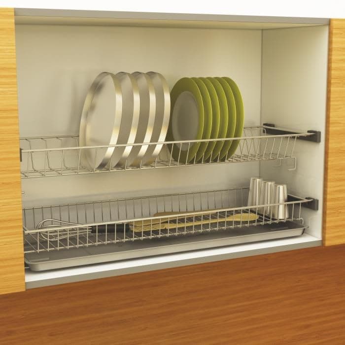 Hettich Dish Drainer Set- For Cabinet Width - 600 mm