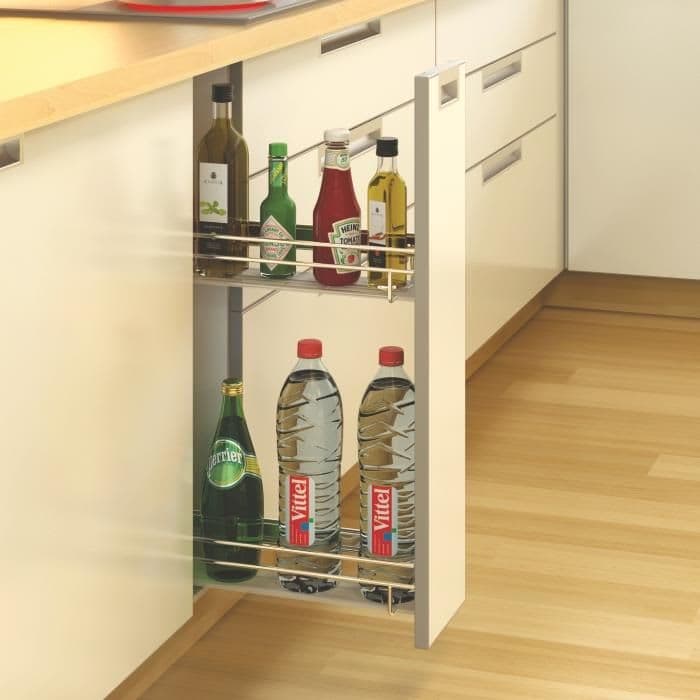 Bottle Pull out - 2 tier For Cabinet width 240 mm (7 Inch)