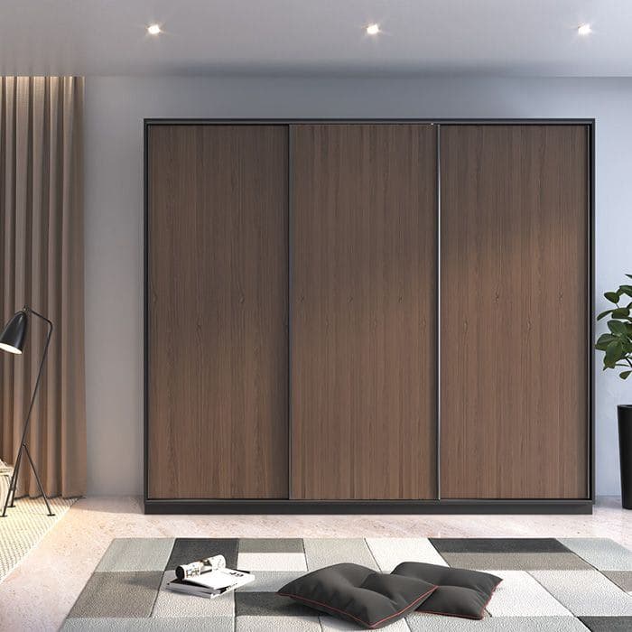 SlideLine 16 PLUS, 3 Door, 50kg - Softclose, Tracks 22-25mm, SA Finish 2