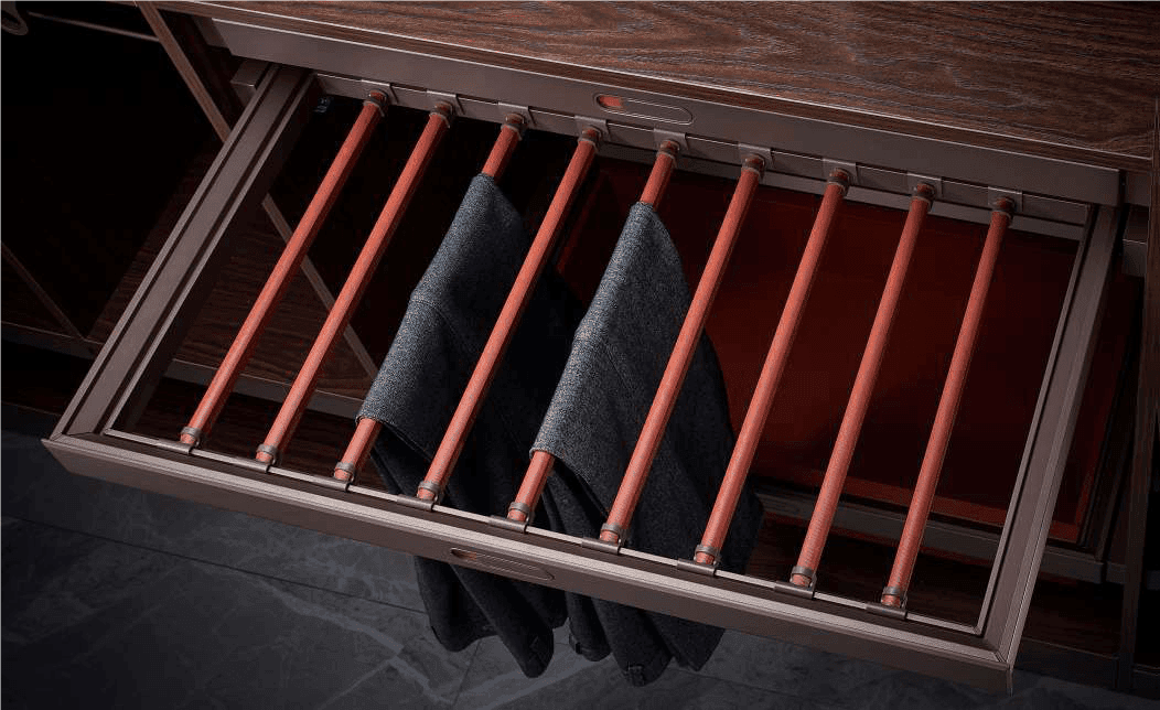 Trousers Pullout Mocha + Red Finish (900 mm) (Copy)