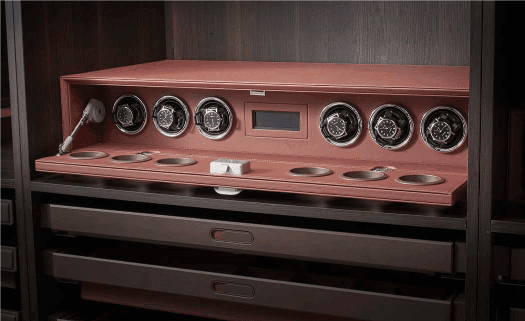 Starrs Watch Winder 900 mm Red Finish