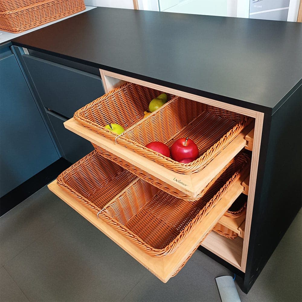 Ebco Wicker Basket 22 x 20 x 08