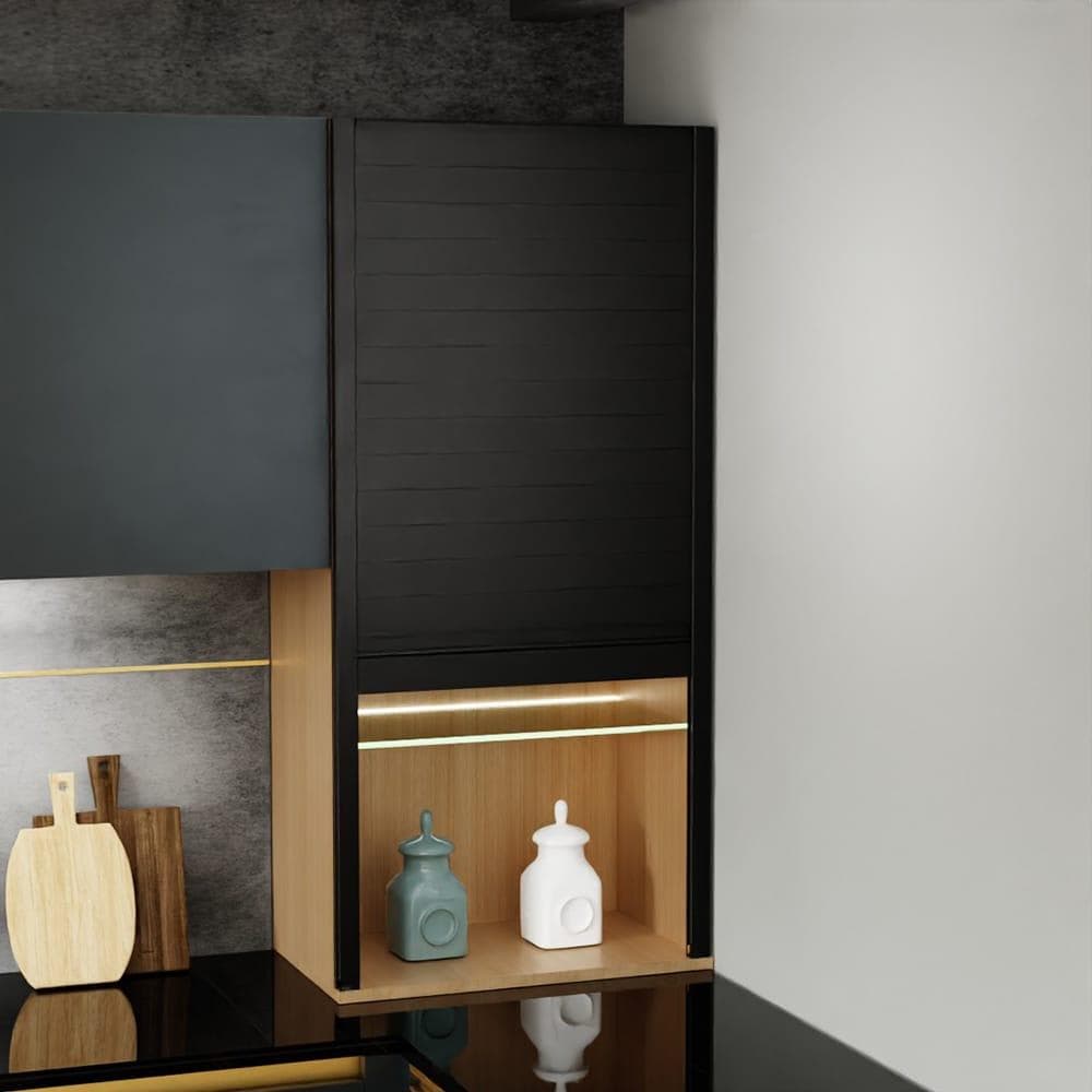 Ebco ROLLING SHUTTER 24"INCH (BLACK)