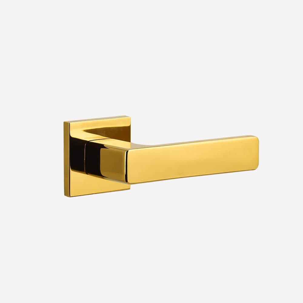 Dorset Door handle Full Gold