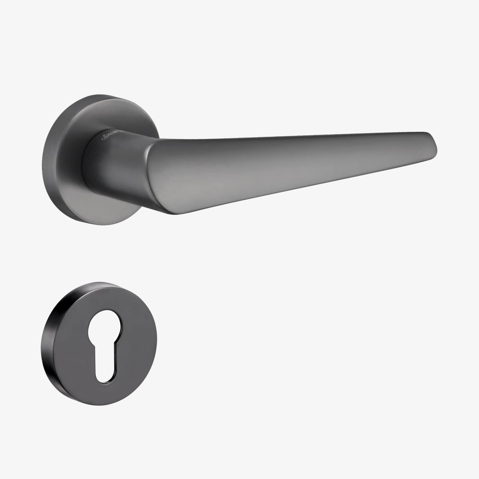 Dorset Door handle Titanium Matt