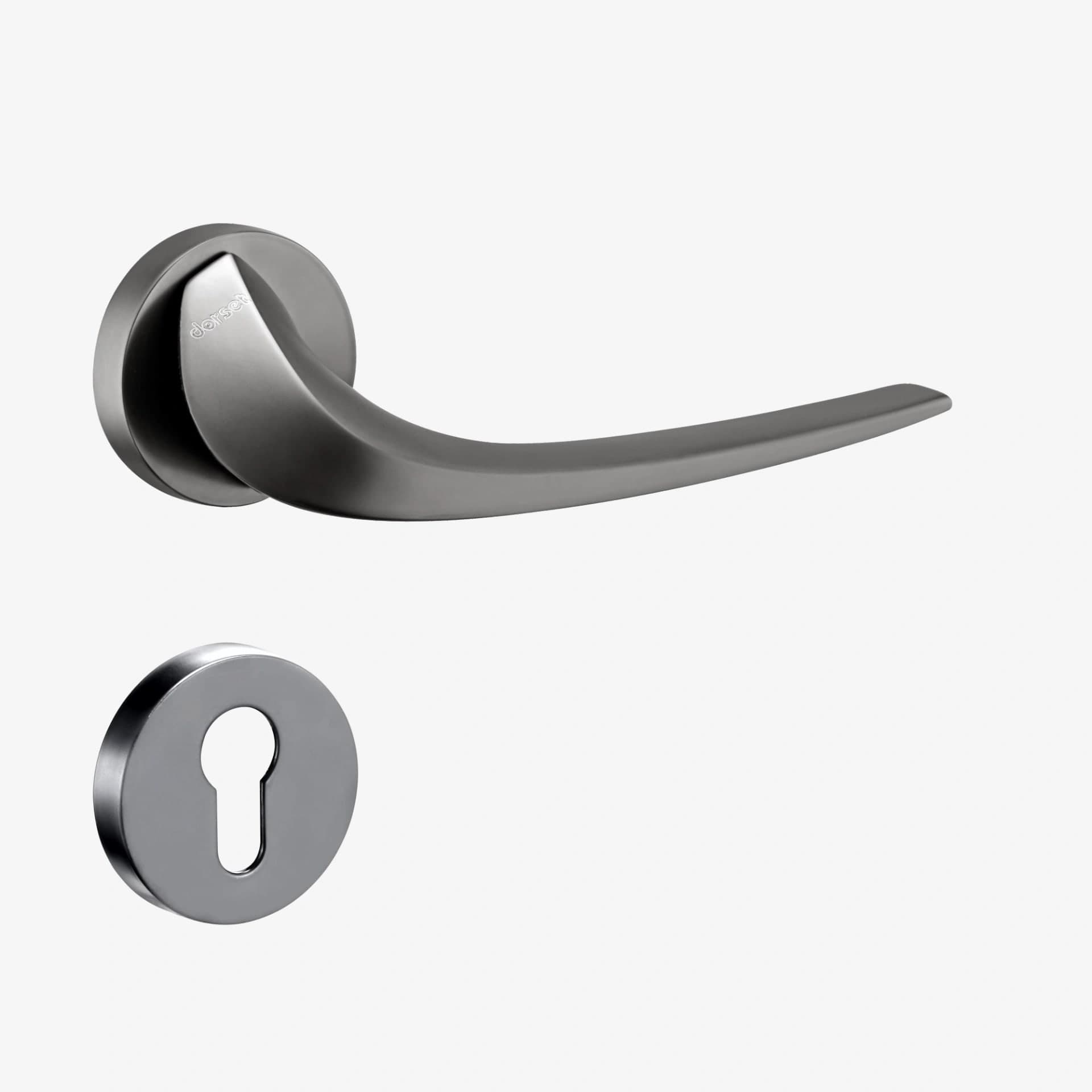 Dorset Door handle Titanium Matt