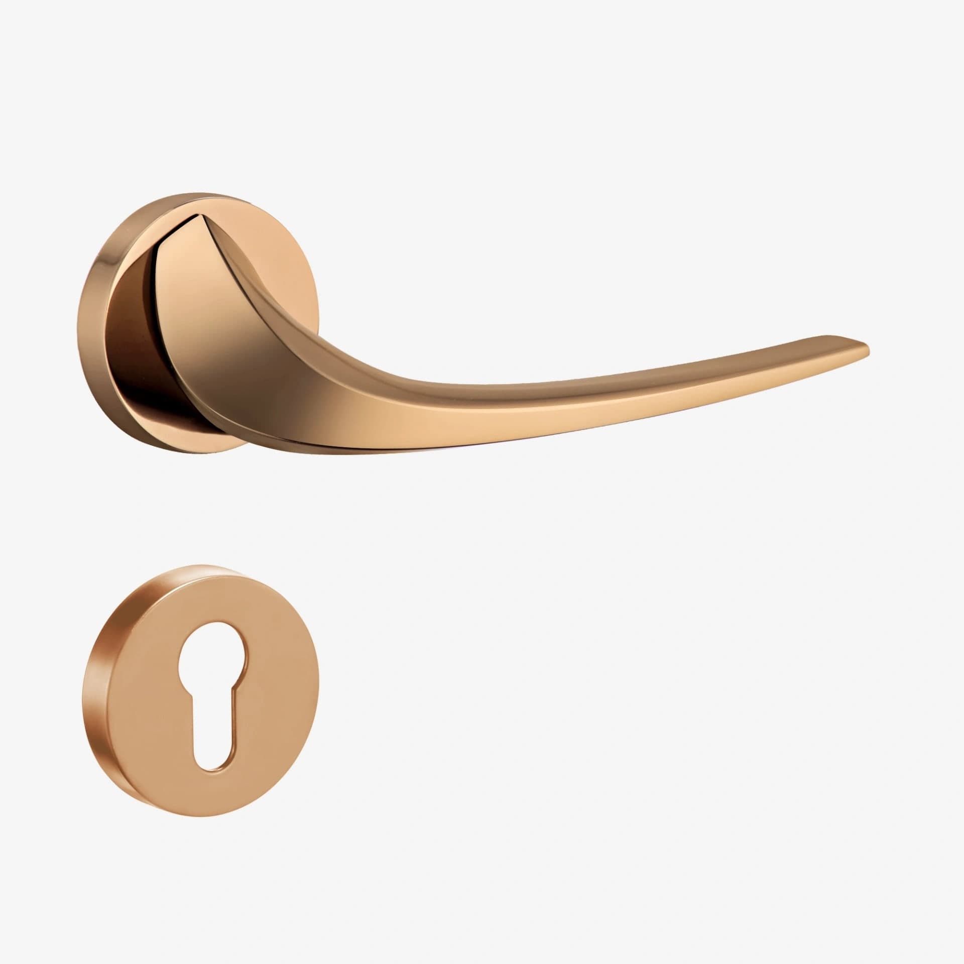 Dorset Door handle Hamilton Gold