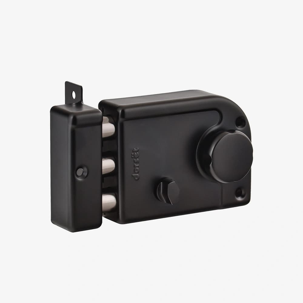 Dorset Trio lock key and Knob (Graphite Matt)