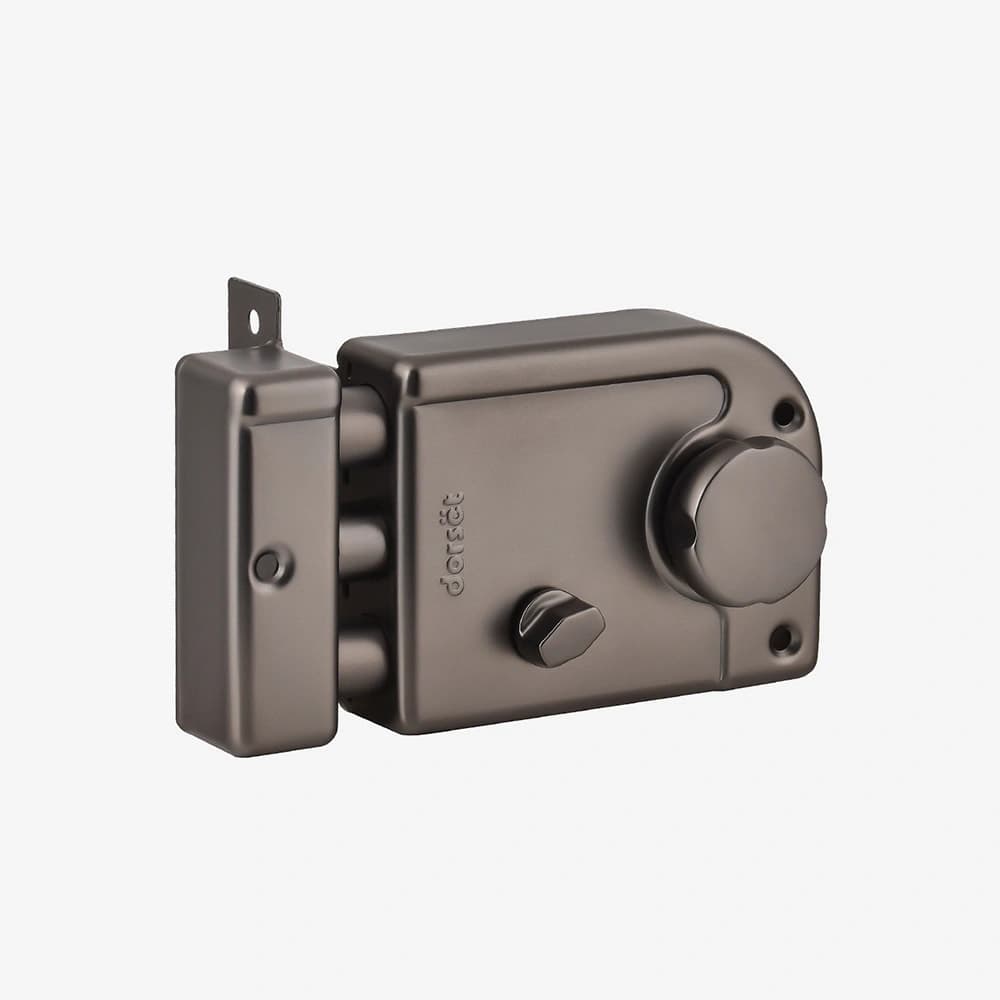 Dorset Trio lock key and Knob (Titanium Matt)