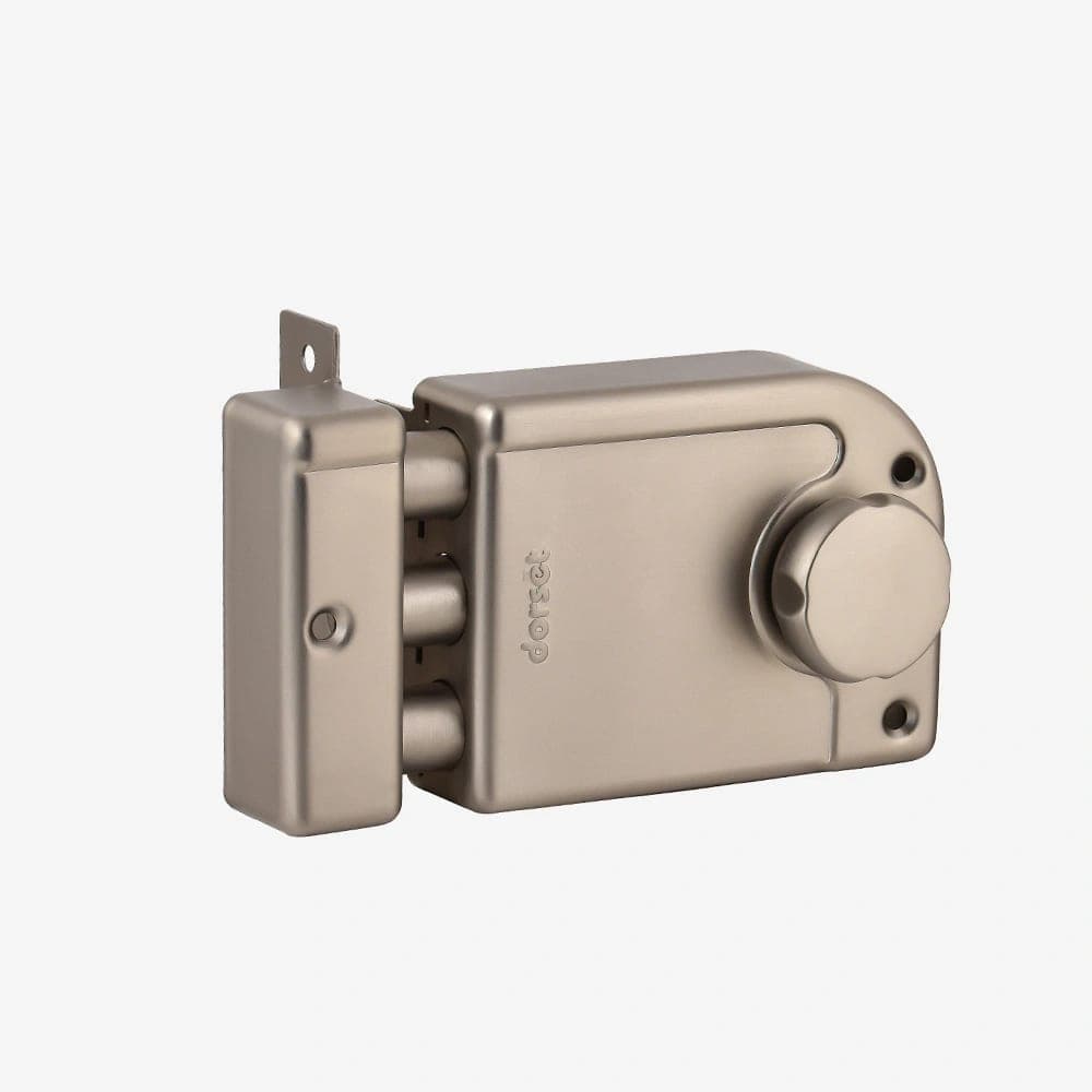 Dorset Trio lock Dead Bolt Key and Knob (Satin Matt )