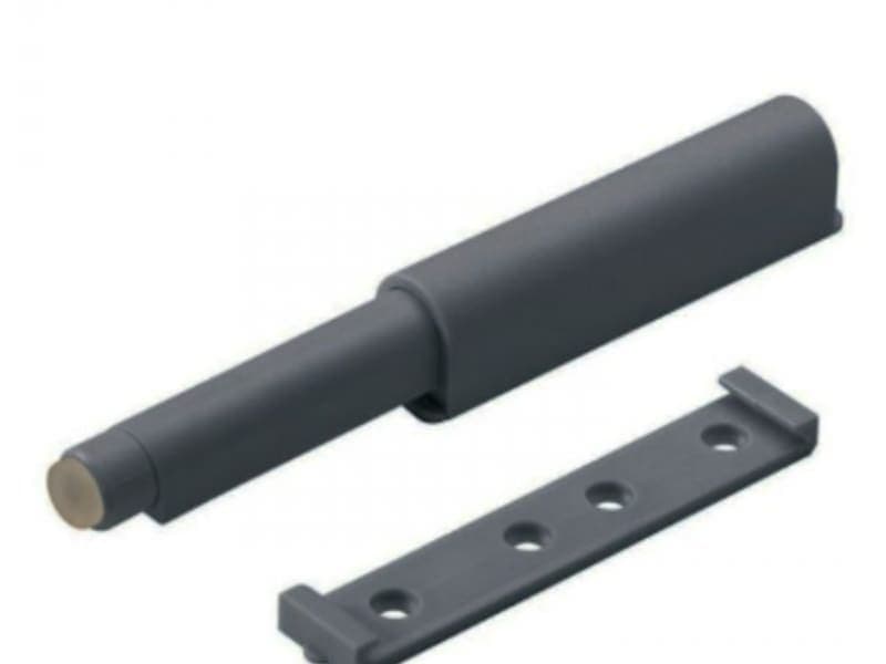 Heavy Duty Push To Open, Dark Grey Finish (Magnet)