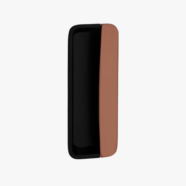 Concealed Handle Black + Rose Gold PVD Finish Finish (224 mm) 8 Inch