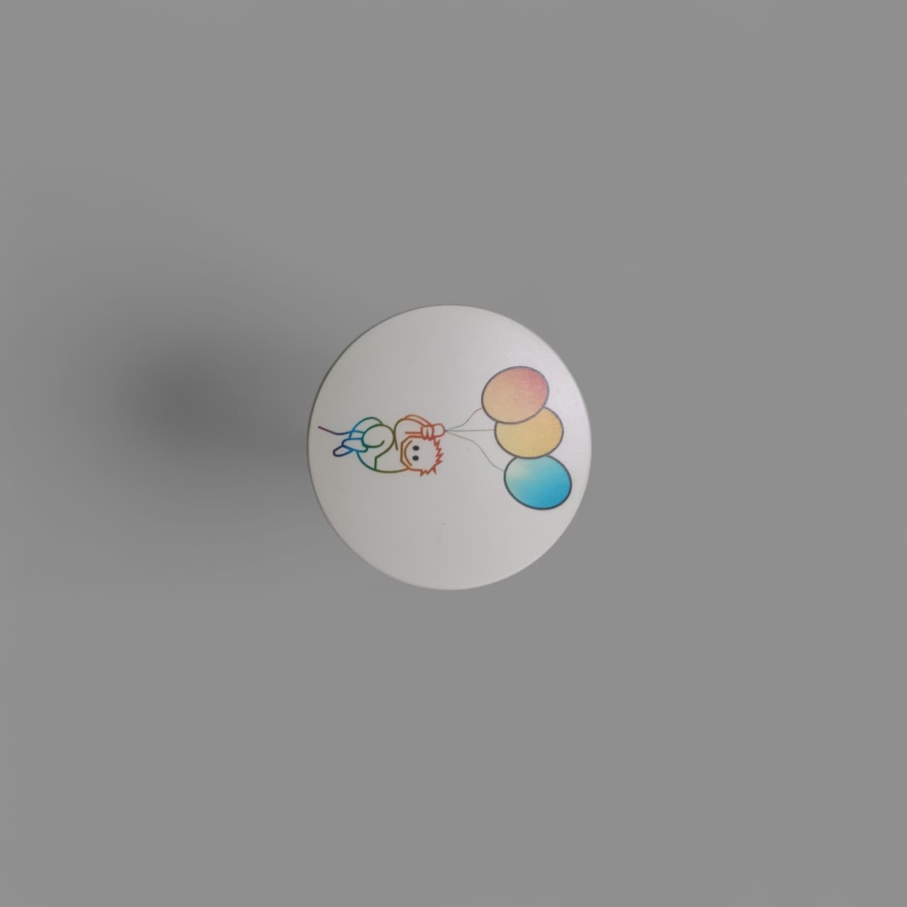 Round Shape Balloon Kid Knob