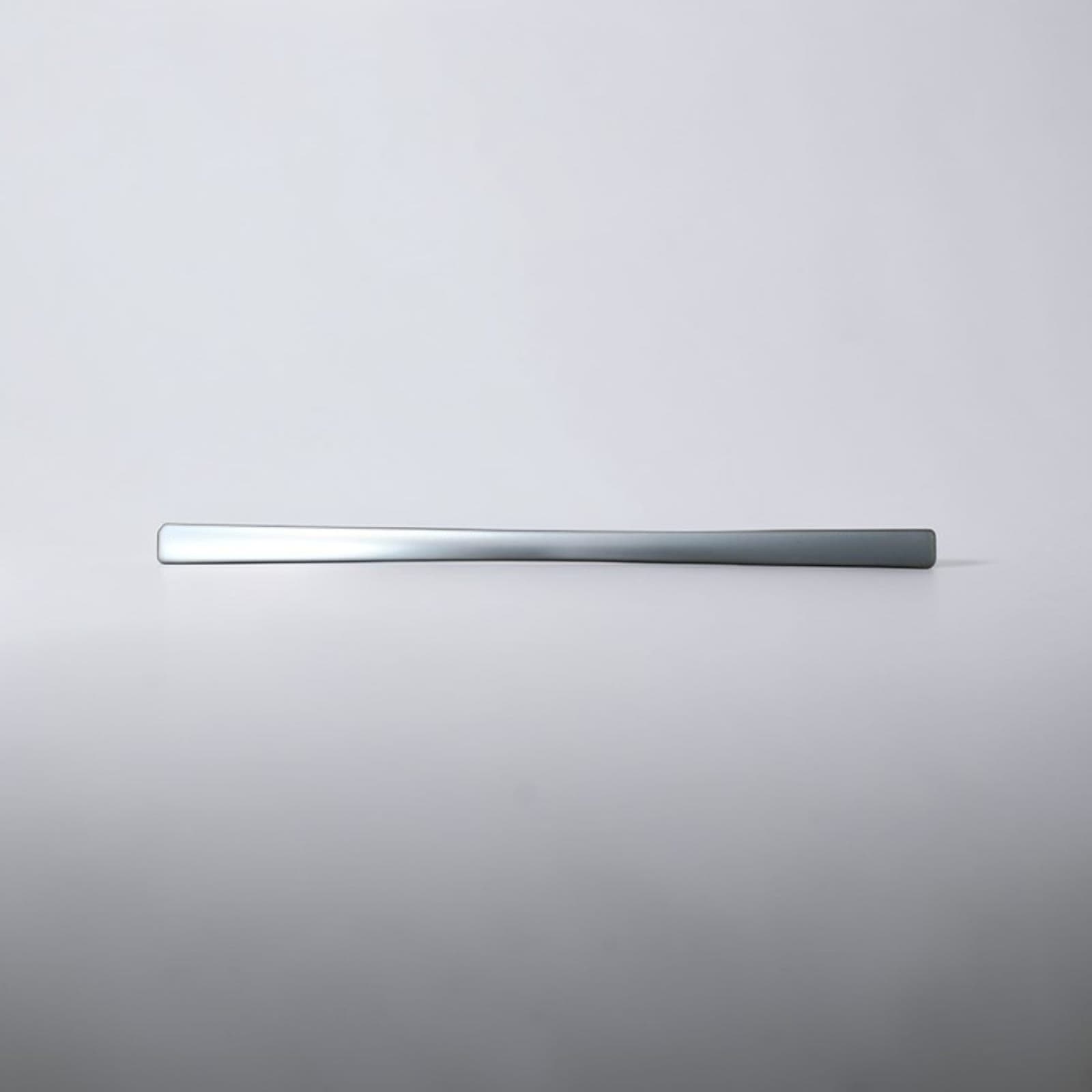 Brushed Silver Slim Cabinet Handle 4 inch